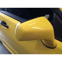 Exterior Door Mirror RHS (Wasp Yellow BA) Mitsubishi Magna / Verada