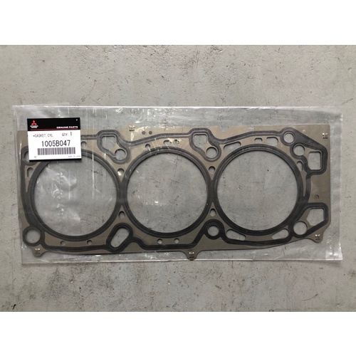Cylinder Head Gasket to suit Mitsubishi Pajero 6G75 3.8l NS NT NW - Brand New Genuine - 1005B047