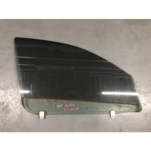 Front Door Glass RHS to suit Mitsubishi Outlander 2009 ZH - USED 