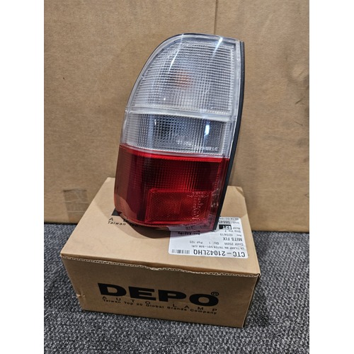 Tail Light LHS suit Mitsubishi Triton MK - Clear Indicator Lens  - Brand New Quality Aftermarket